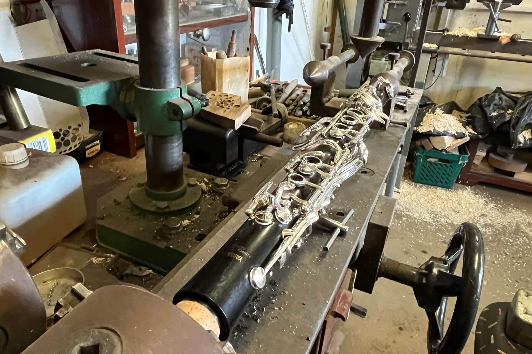 klarinét javítása a Török hangszerműhelynél